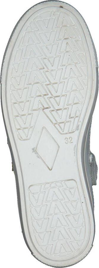 Braqeez Leigh Louwies Meisjes Veterschoenen Wit Leer Ritssluiting - Foto 11