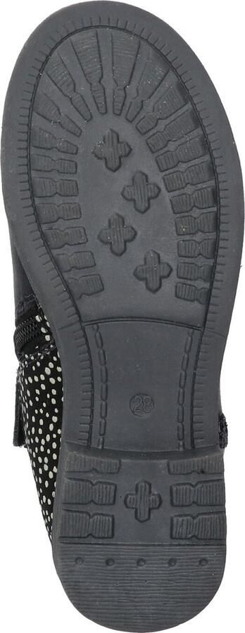 Braqeez Naomi Nova leren laarzen donkerblauw Meisjes Leer Panterprint 27 - Foto 9