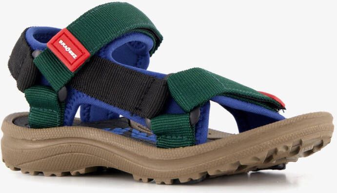 Braqeez jongens sandalen groen blauw