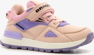 Braqeez meisjes sneakers roze paars Uitneembare zool