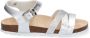 Braqeez Saar Spain Meisjes Sandalen Zilver Imitatieleer Gesp - Thumbnail 1