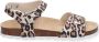 Braqeez Sally Spain Meisjes Sandalen Print Beige Imitatieleer Gesp - Thumbnail 1