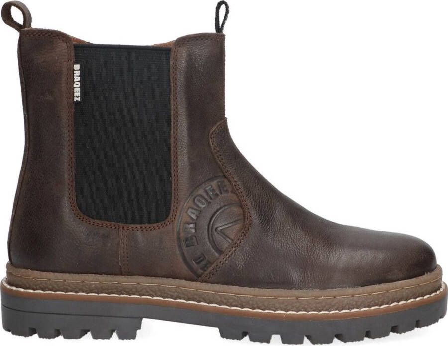 Braqeez Schoenen Hugo Hike Darkbrown