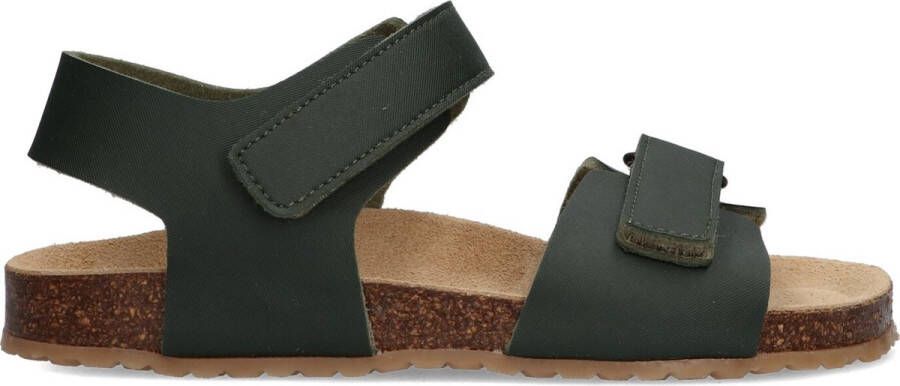 Braqeez Seth Spain Jongens Sandalen Groen Imitatieleer Klittenband