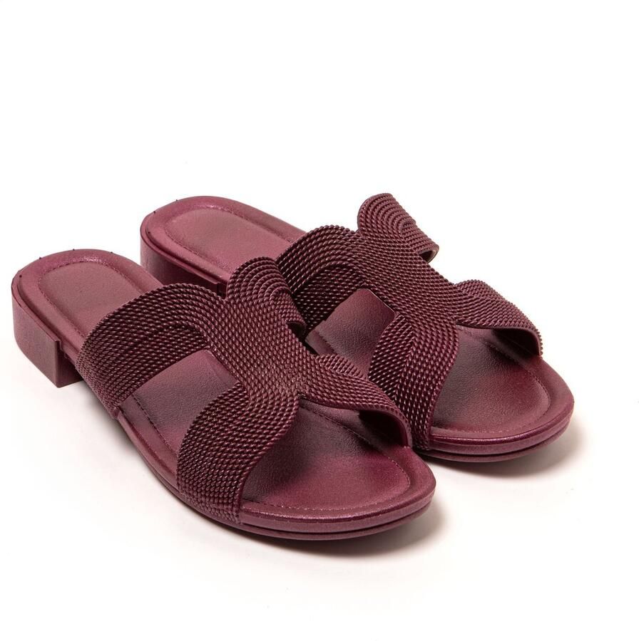 Brasileras Sandalen Damen-Granaat