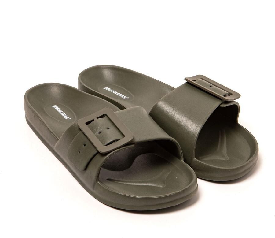 Brasileras Sandalen Damen-Legergroen