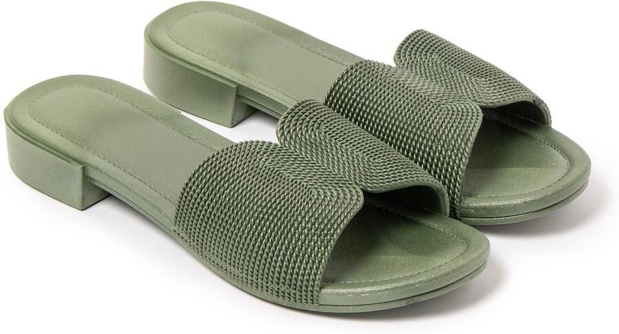 Brasileras Sandalen damen-militair groen