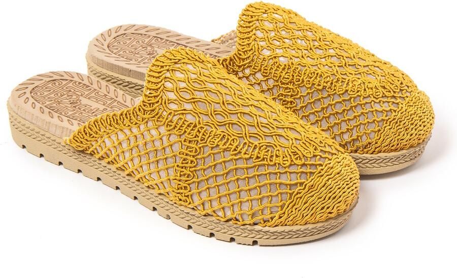 Brasileras Sandalen damen-mosterd