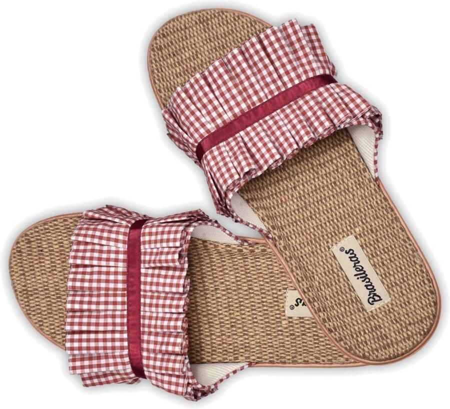 Brasileras Platte sandalen Vichy