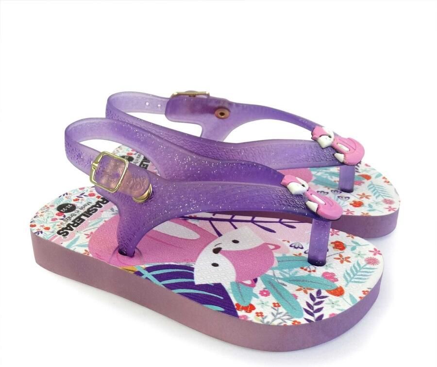 Brasileras Slippers Baby Slip- Paars paars