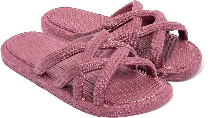 Brasileras Slippers damen-granaat