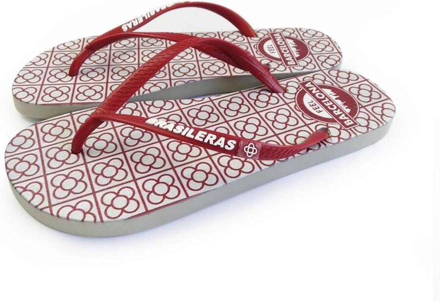 Brasileras Slippers dames- Granaat