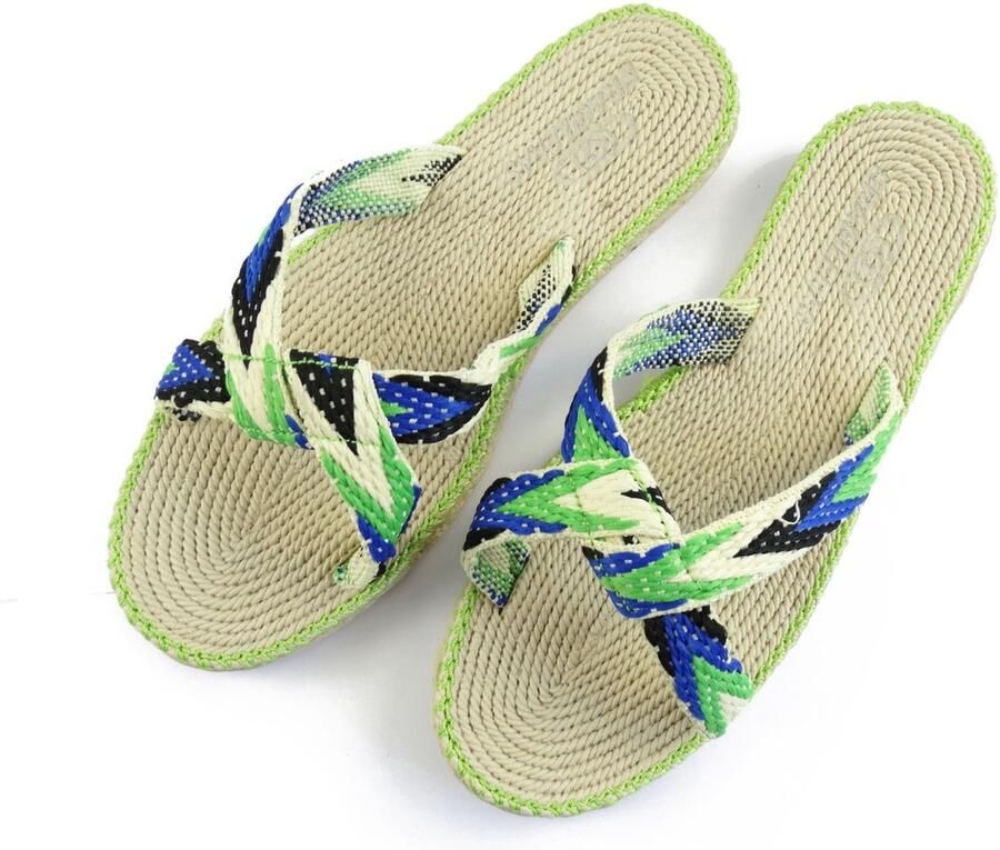 Brasileras Slippers dames- Groente