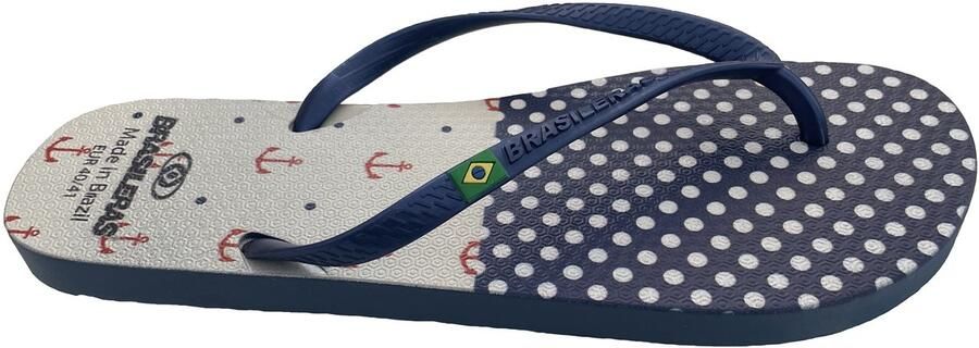 Brasileras Slippers dames- marineblauw