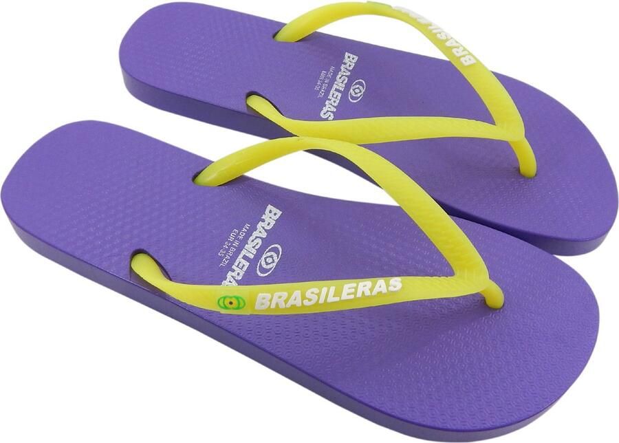 Brasileras Teenslippers Classic Combi Neon W