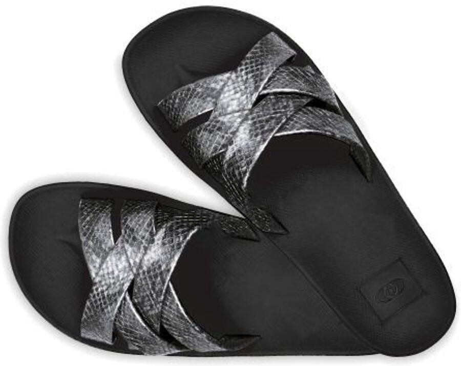 Brasileras Slippers dames- Zilver