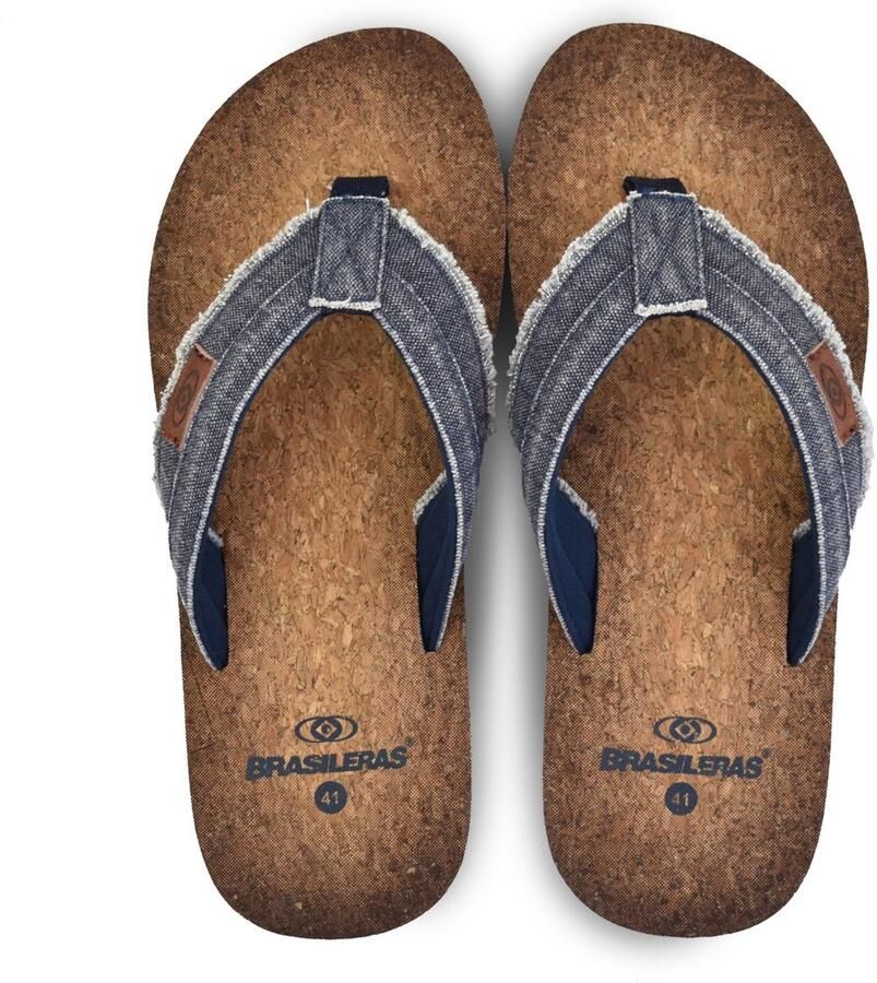 Brasileras Slippers Heren- Blauw