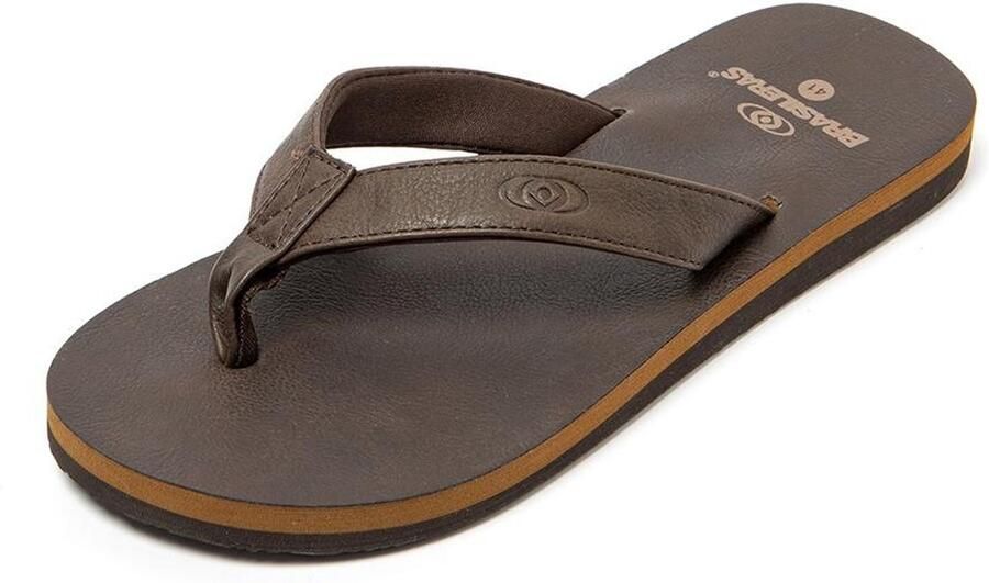 Brasileras Slippers Heren- Bruin