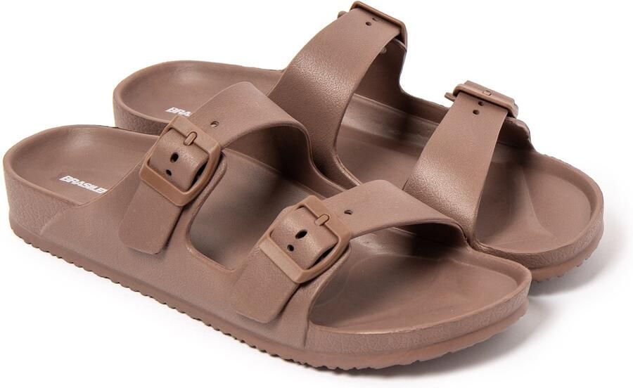 Brasileras Slippers Heren-bruin