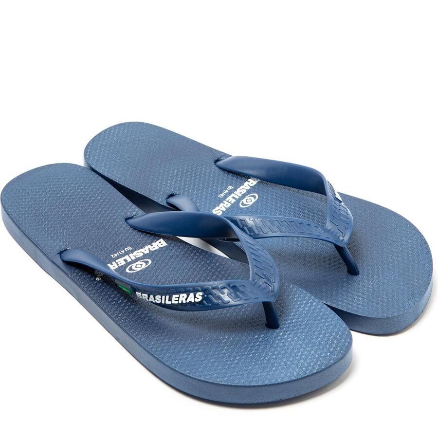 Brasileras Slippers Heren- marineblauw