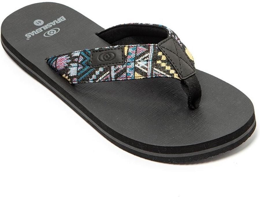 Brasileras Slippers Heren- Zwart
