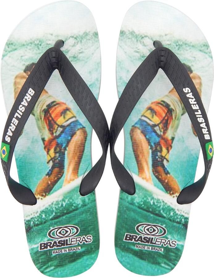 Brasileras Slippers Heren- Zwart