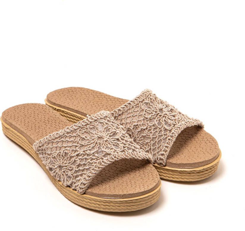 Brasileras Sandalen Damen-Beige