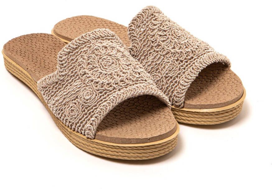 Brasileras Sandalen Damen-Beige