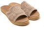 Brasileras Sandalen Damen-Beige - Thumbnail 1