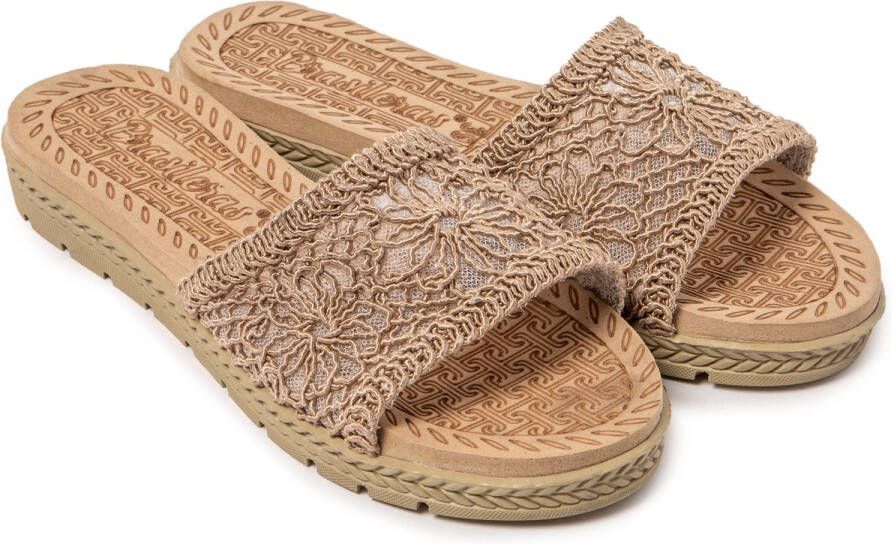 Brasileras Sandalen Damen-Bruin