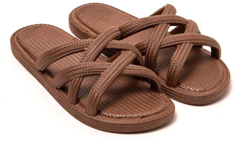 Brasileras Sandalen Damen-Bruin