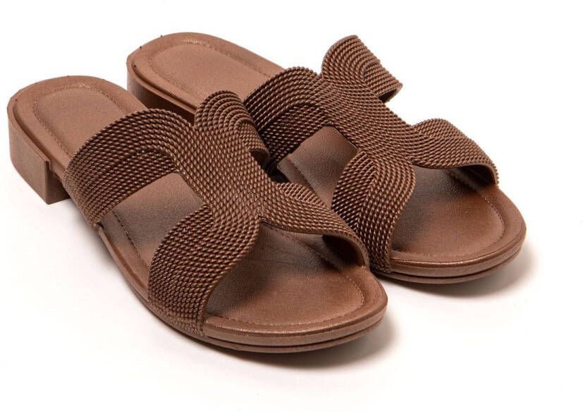 Brasileras Sandalen Damen-Bruin