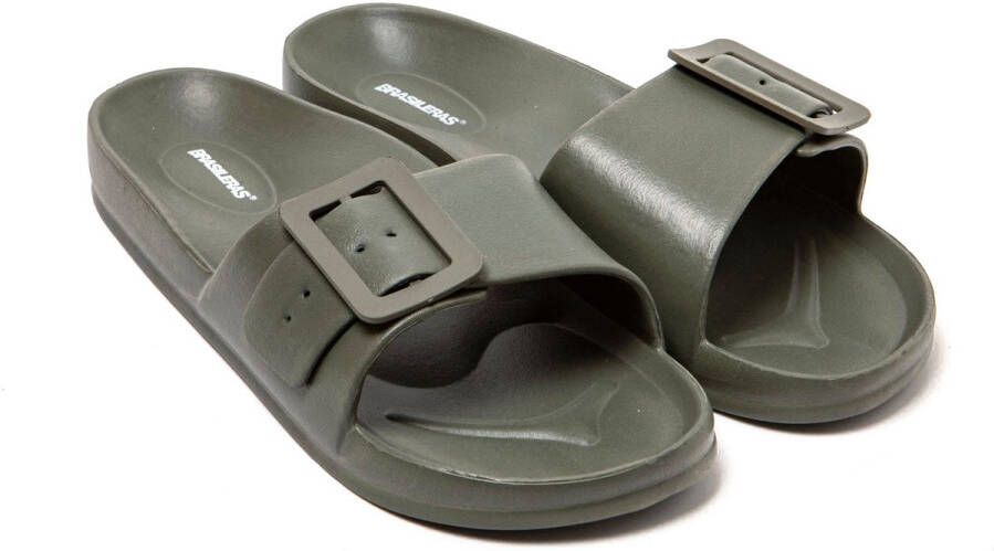 Brasileras Sandalen Damen-Legergroen