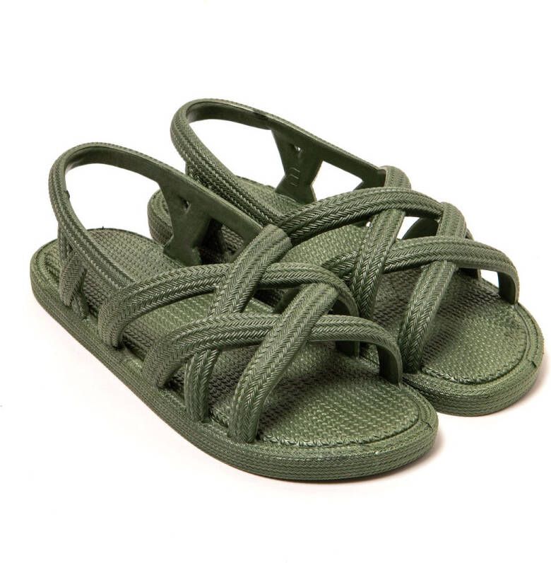 Brasileras Sandalen Damen-Legergroen