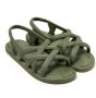 Brasileras Sandalen Damen-Legergroen - Thumbnail 1