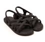 Brasileras Sandalen Damen-Zwart - Thumbnail 1