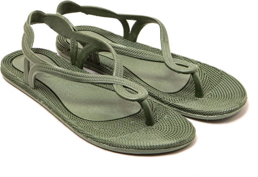 Brasileras Slippers Damen-Legergroen