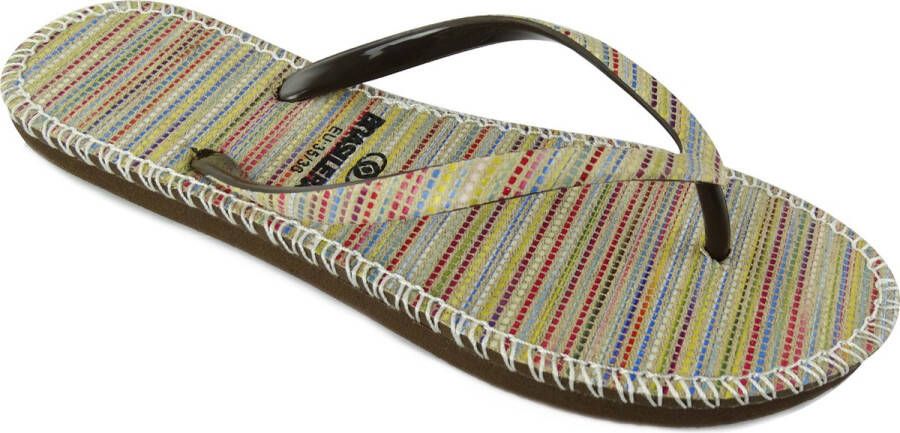 Brasileras Slippers dames- Bruin