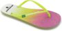 Brasileras Slippers dames- Geel - Thumbnail 1
