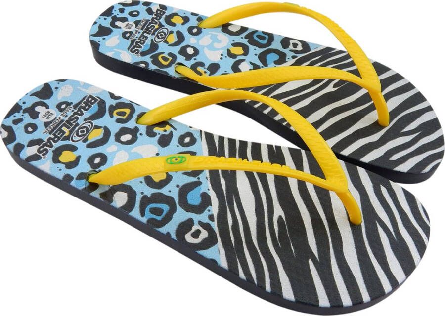 Brasileras Slippers dames- Geel