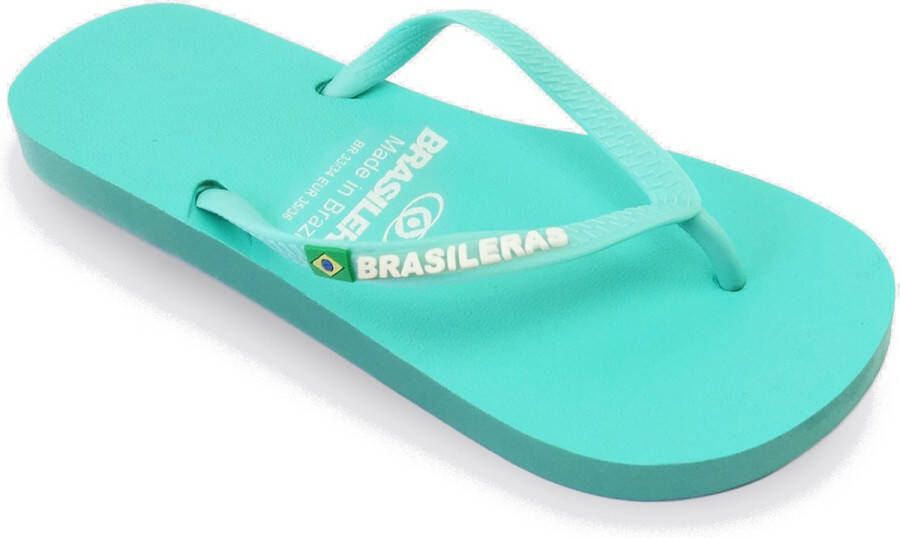 Brasileras Slippers dames- Groen water