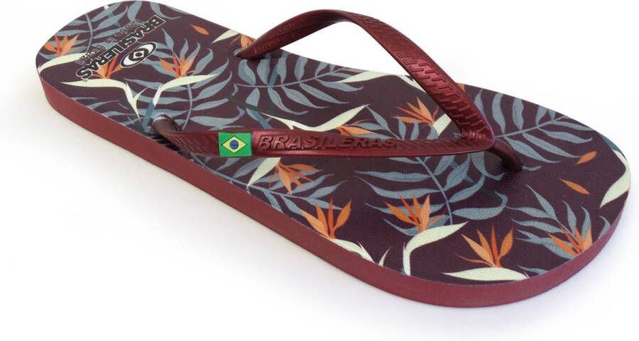 Brasileras Slippers dames- Rood