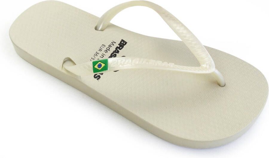 Brasileras Teenslippers Classic Pearl W