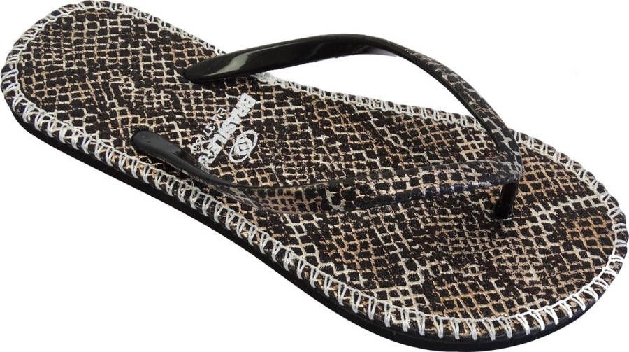 Brasileras Slippers dames- Zwart