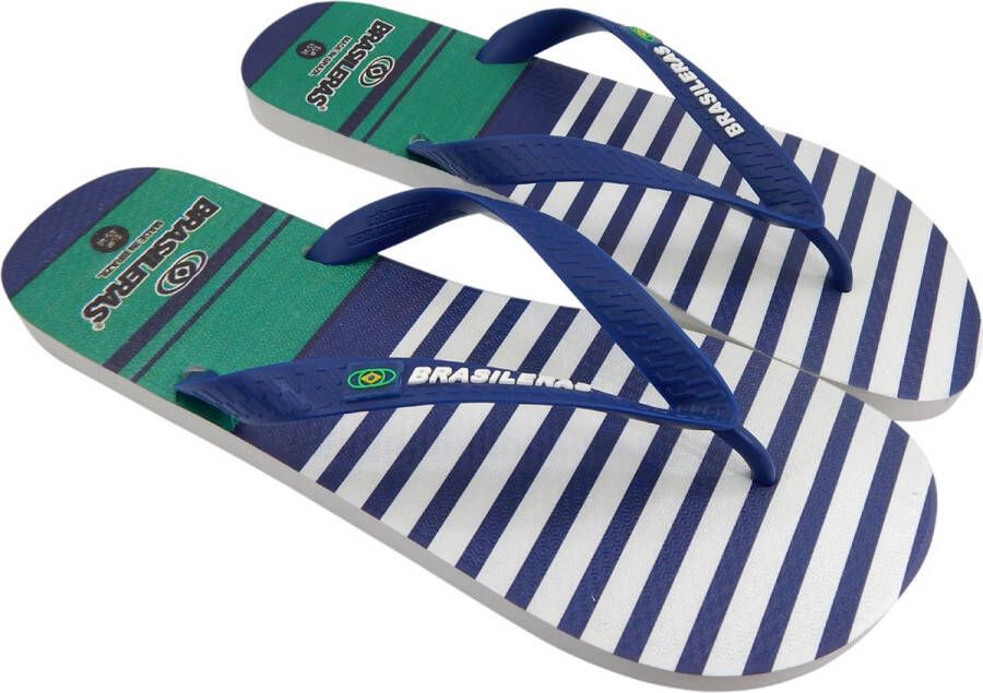 Brasileras Slippers Heren- Blauw