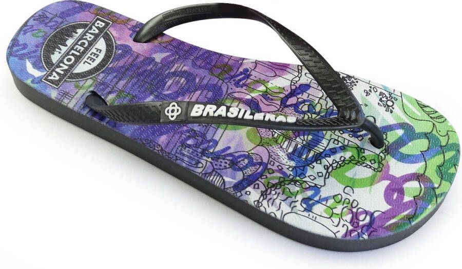 Brasileras Slippers Heren- Grijs