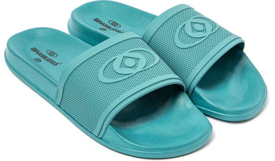 Brasileras Slippers Unisex-Turquoise