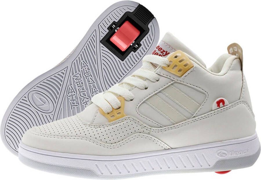 Breezy Rollers 2186910 Sneakers Met Wielen Wit Jongen