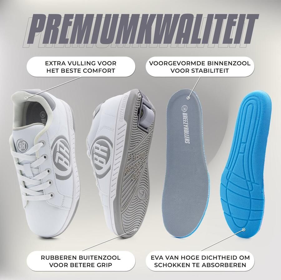 Breezy Rollers Classi Schoenen met wieltjes voor kinderen