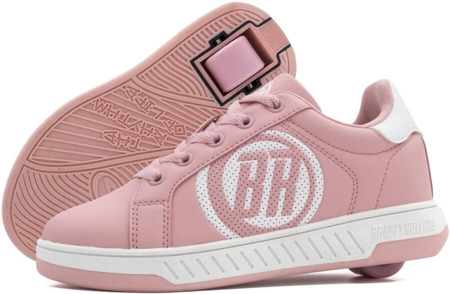 Breezy Rollers Kinder Sneakers met Wieltjes Roze Schoenen met wieltjes Rolschoenen - Foto 2